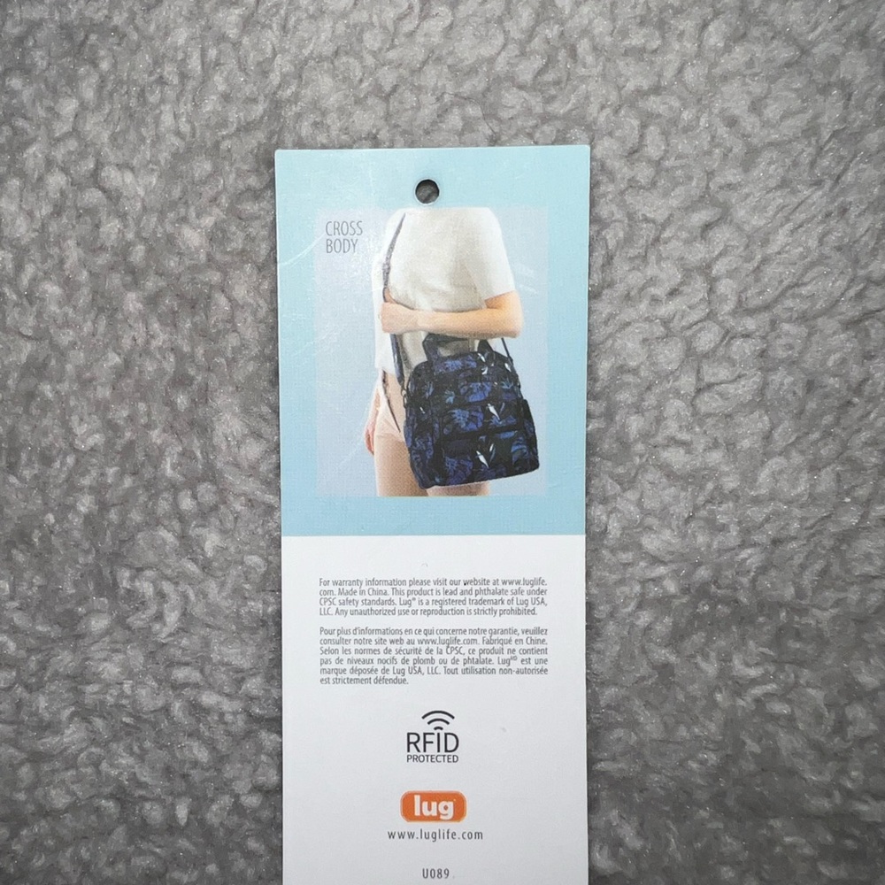 LUG Canter 3-in-1 Bag Blue Leopard - Picture 7 of 7